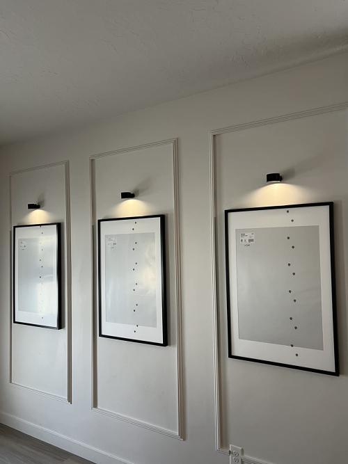 Lumière murale LED sans fil moderne