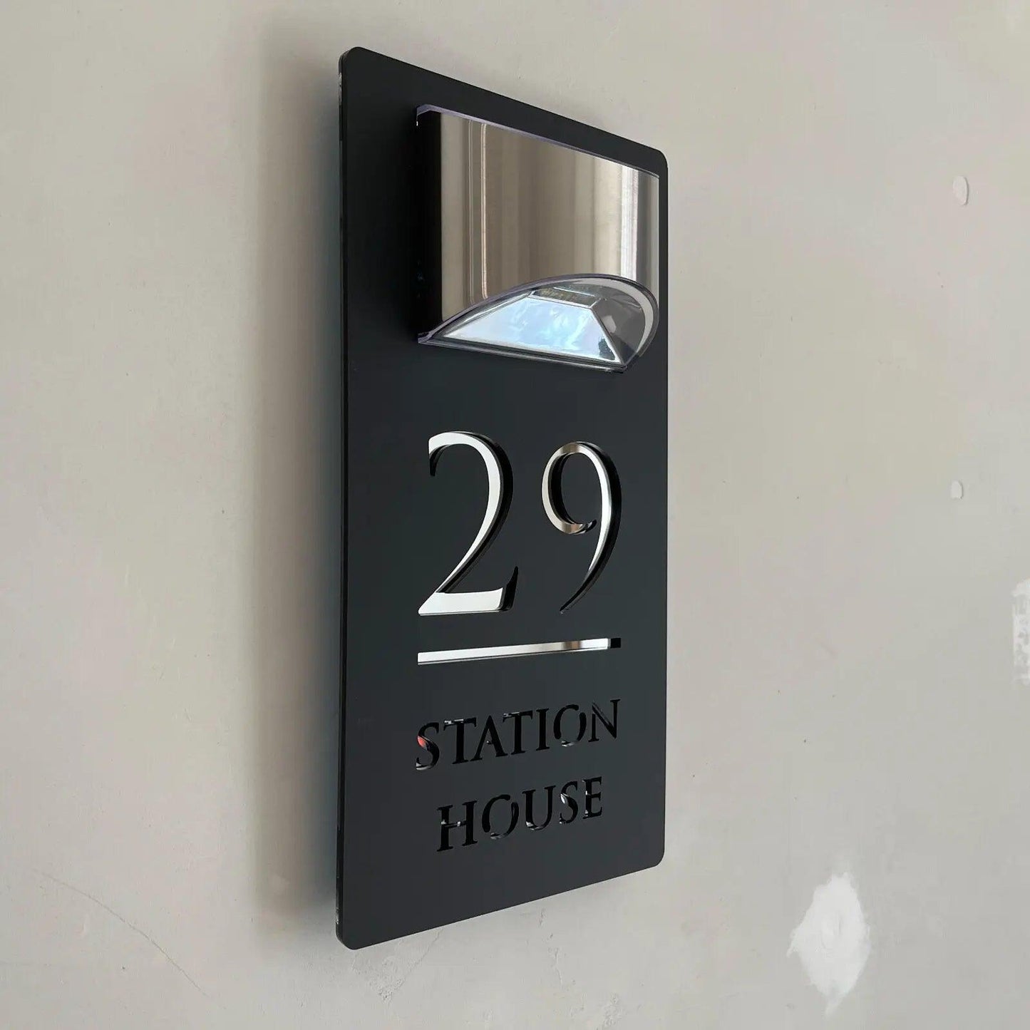 Plaque Personnalisée Avec Lumières à Énergie Solaire Gravée (Copie) - Joeve