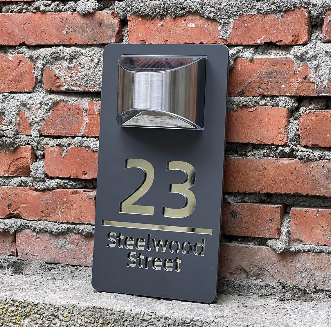 Plaque Personnalisée Avec Lumières à Énergie Solaire Gravée (Copie) - Joeve