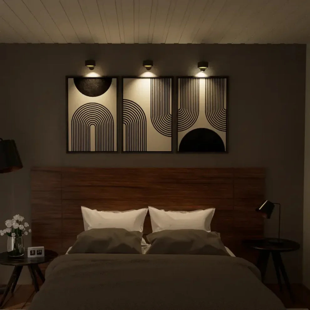Lumière murale LED sans fil moderne