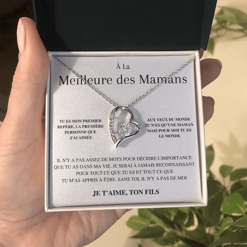 Collier Cœur Éclat - Amour Maternel - Pour Maman - Joeve