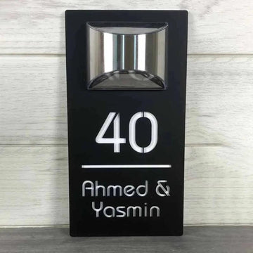Plaque Personnalisée Avec Lumières à Énergie Solaire Gravée (Copie) - Joeve