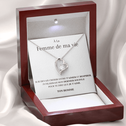 Amour Éternel Collier Cœur - Joeve