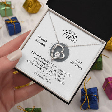 Collier Amour Éternel - Pour Fille - De Papa - Joeve