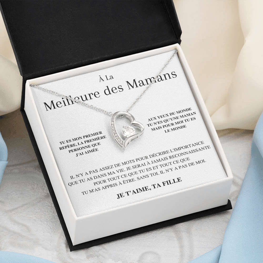 Collier Cœur-Éclat  - Eloge Maternel - Pour Maman - Joeve