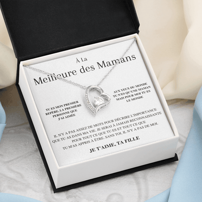 Collier Cœur-Éclat  - Eloge Maternel - Pour Maman - Joeve