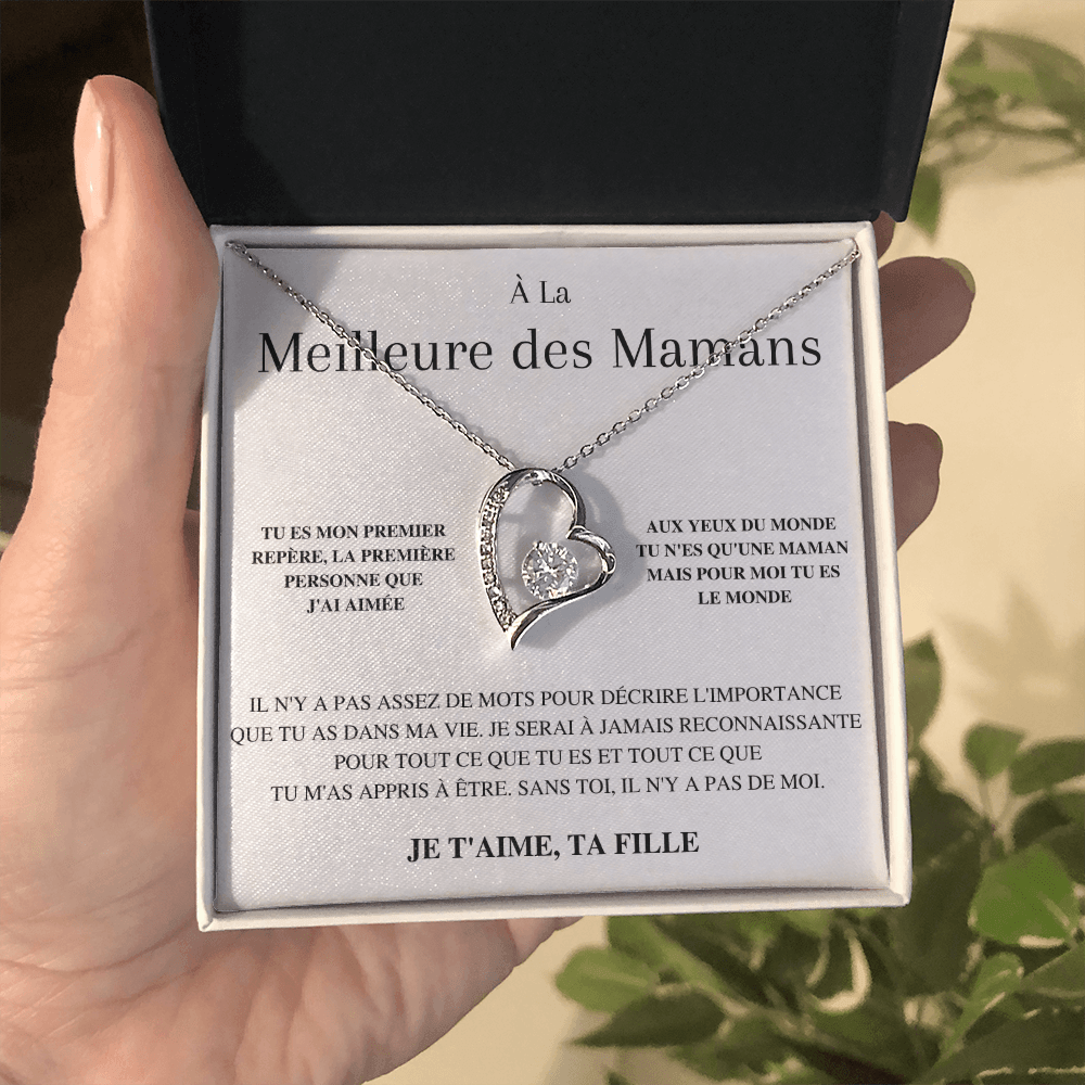 Collier Cœur-Éclat  - Eloge Maternel - Pour Maman - Joeve